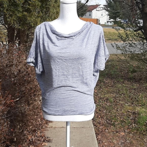 💙 LAST 1! Free People Astrid Burnout Tee - Picture 4 of 9